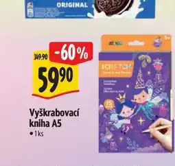 Albert Vyškrabovací kniha A5 nabídka
