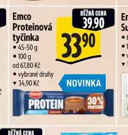 Albert Emco Proteinová tyčinka nabídka