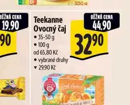 Albert Teekanne Ovocný čaj nabídka