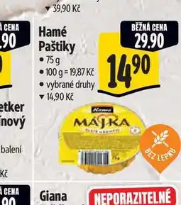 Albert Hamé Paštiky nabídka