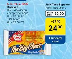 Tesco Jolly Time Popcorn, 100 g, více druhů nabídka