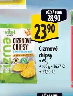 Albert Cizrnové chipsy nabídka
