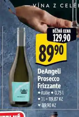 Albert DeAngeli Prosecco Frizzante nabídka