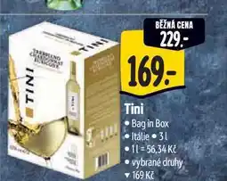 Albert Tini Bag in Box Itálie nabídka