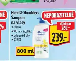 Albert Head & Shoulders Šampon na vlasy nabídka