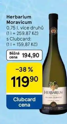 Tesco Herbarium Moravicum, 0,75 l, více druhů nabídka
