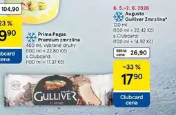 Tesco Augusto Gulliver Zmrzlina nabídka