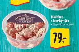 Albert Mini fuet s kousky sýru nabídka