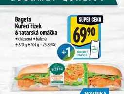Albert Bageta Kuřecí řízek & tatarská omáčka nabídka