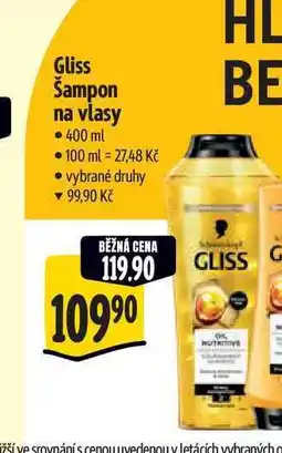 Albert Gliss Šampon na vlasy nabídka