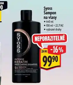 Albert Syoss Šampon na vlasy nabídka