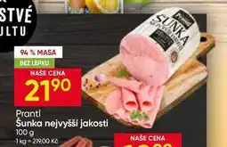 Hruška Prantl Šunka nejvyšší jakosti nabídka