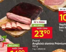 Hruška Anglická slanina Prémium nabídka
