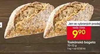 Hruška Toskánská bageta nabídka