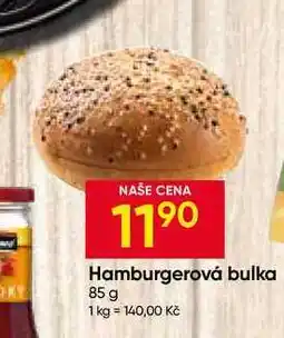 Hruška Hamburgerová bulka nabídka