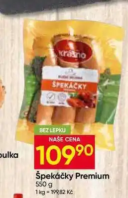 Hruška Špekáčky Premium nabídka