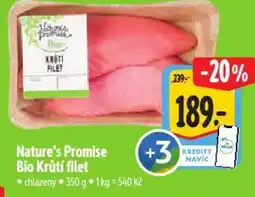 Albert Nature's Promise Bio Krůtí filet nabídka