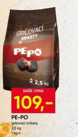 Hruška PE-PO grilovaci brikety nabídka