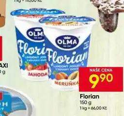 Hruška Olma Florian jogurt nabídka