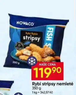 Hruška NOWACO Rybí stripsy nemleté nabídka