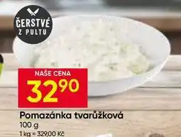 Hruška Pomazánka tvarůžková nabídka