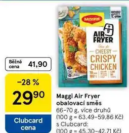 Tesco Maggi Air Fryer obalovací směs, 66-70 g, více druhů nabídka