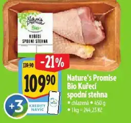 Albert Nature's Promise Bio Kuřecí spodní stehna nabídka