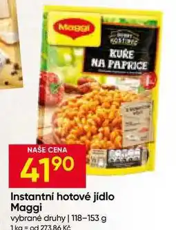 Hruška Maggi Instantní hotové jídlo nabídka