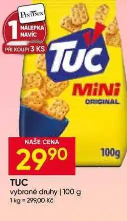 Hruška TUC vybrané druhy nabídka