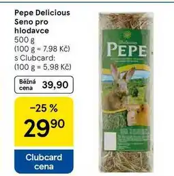 Tesco Pepe Delicious Seno pro hlodavce nabídka