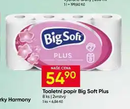 Hruška Big Soft Toaletní papír 8 ks 2vrstvý nabídka