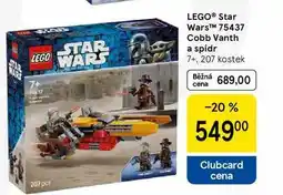 Tesco LEGO Star Wars 75437 Cobb Vanth a spídr 7+, 207 kostek nabídka