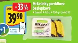 Albert Mrkvánky povidlové bezlepkové nabídka