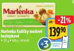 Albert Marlenka Kuličky medové bezlepkové nabídka