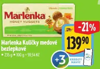 Albert Marlenka Kuličky medové bezlepkové nabídka
