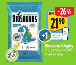 Albert Biosaurus Křupky nabídka