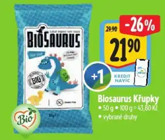Albert Biosaurus Křupky nabídka