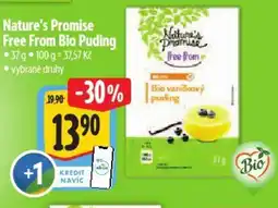 Albert Nature's Promise Free From Bio Puding nabídka
