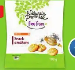 Albert Nature's Promise Free From Slaný snack nabídka