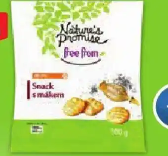 Albert Nature's Promise Free From Slaný snack nabídka