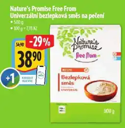 Albert Nature's Promise Free From Univerzální bezlepková směs na pečení nabídka