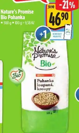 Albert Nature's Promise Bio Pohanka nabídka