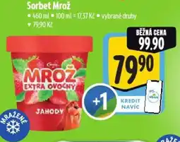 Albert Sorbet Mrož nabídka