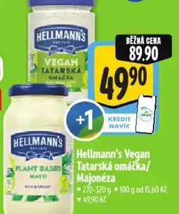 Albert Hellmann's Vegan Tatarská omáčka/ Majonéza nabídka
