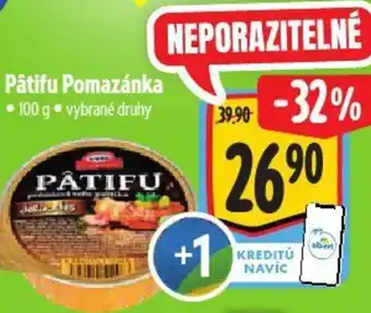 Albert Pâtifu Pomazánka nabídka