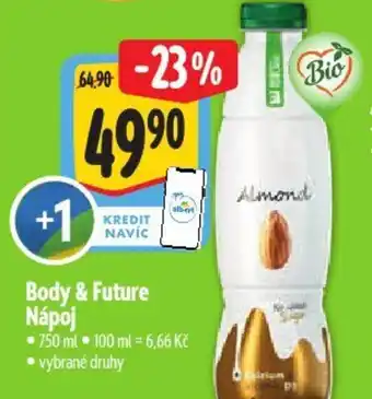 Albert Body & Future Nápoj nabídka