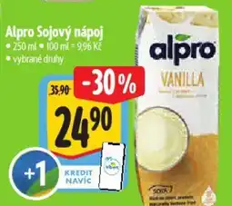 Albert Alpro Sojový nápoj nabídka