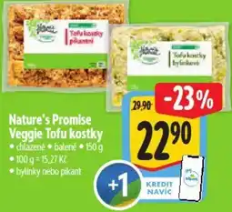 Albert Nature's Promise Veggie Tofu kostky nabídka