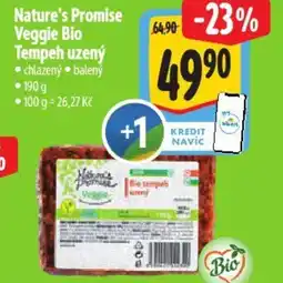 Albert Nature's Promise Veggie Bio Tempeh uzený nabídka
