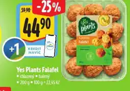 Albert Yes Plants Falafel nabídka